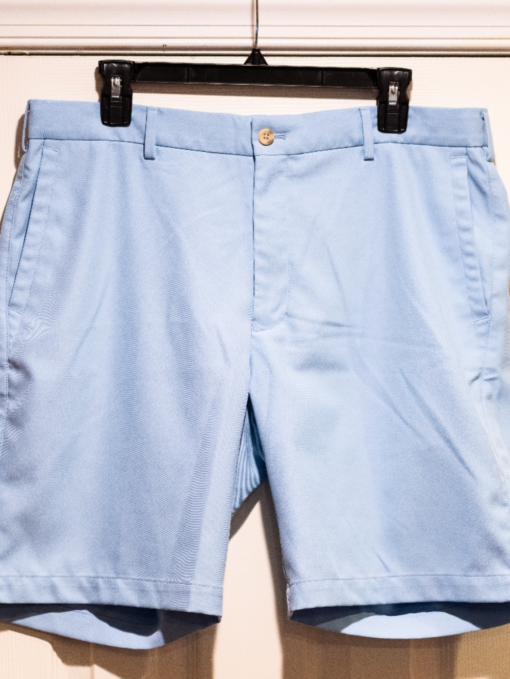 Peter Millar Salem Performance Golf Short Light Blue Size 35 9 Inch Inseam